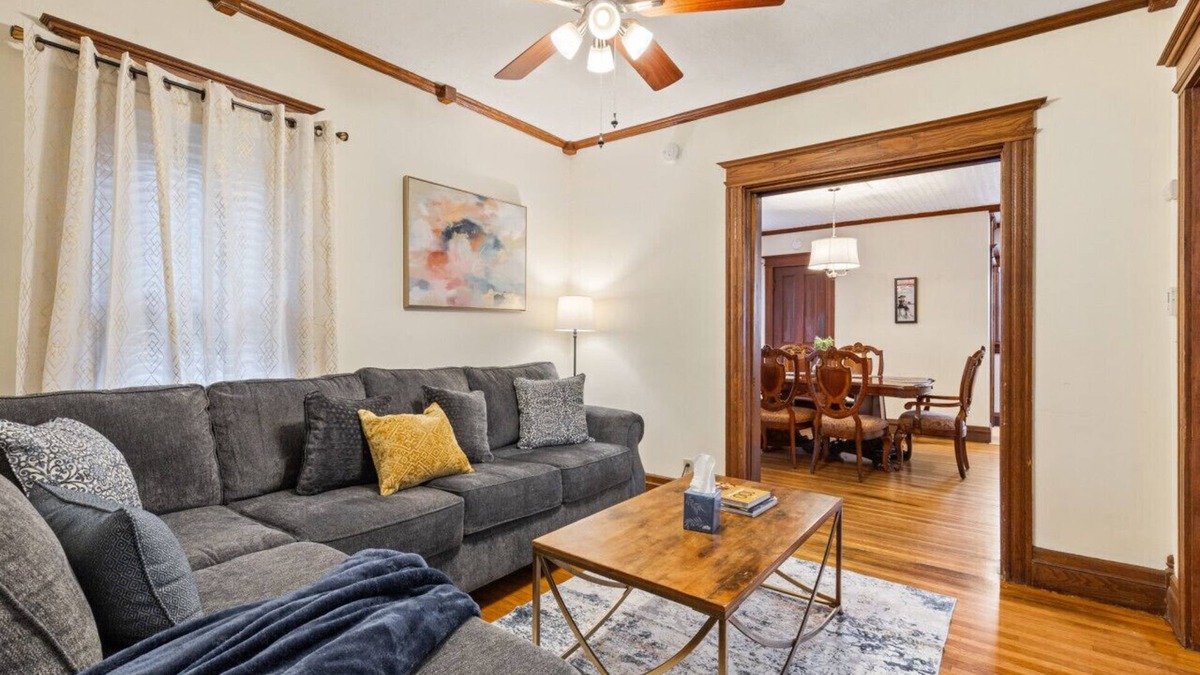 Rochester House | Spacious 4 BDRM w/Onsite Parking & A/C!