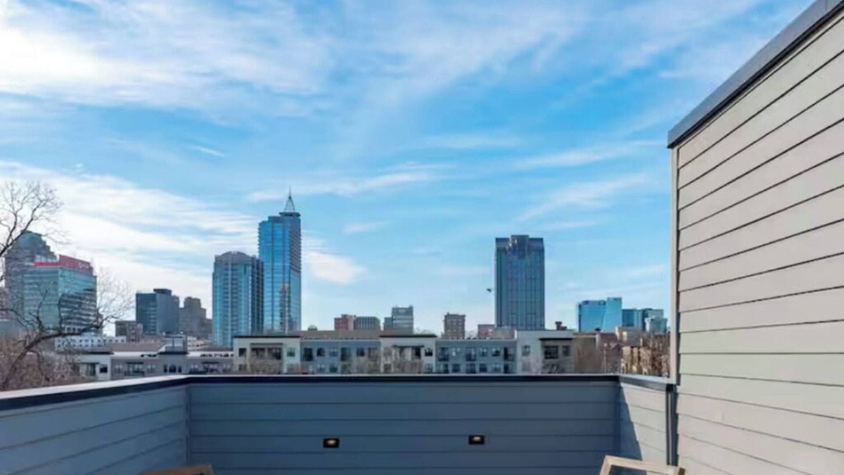 Downtown House | Spacious 4 Bedroom House in Charming Downtown Raleigh with Amazing Views!