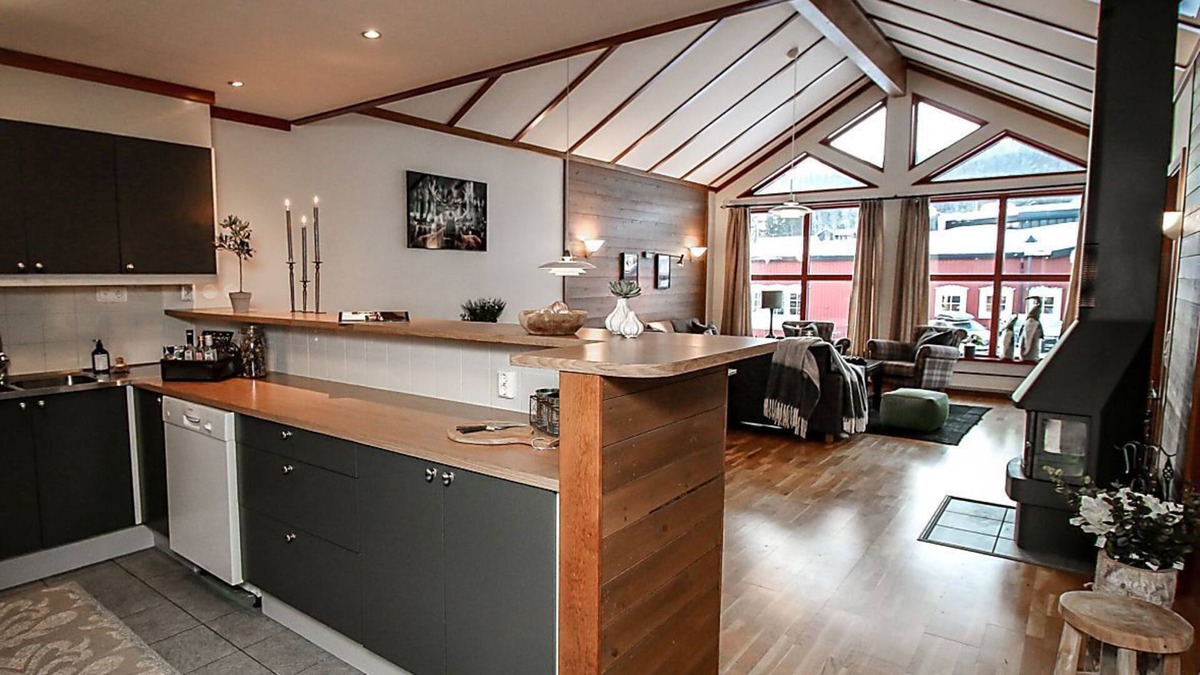 Salen Apartment | Spacious 4 bedroom apartment in the midst of skiing, hiking & biking
