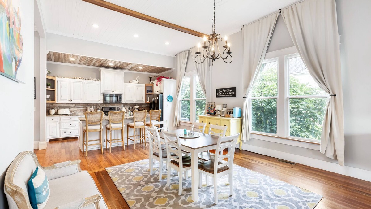 Covington House | Spacious 4-bedroom w/full en suite baths - 1/2 mile from Covington Square!
