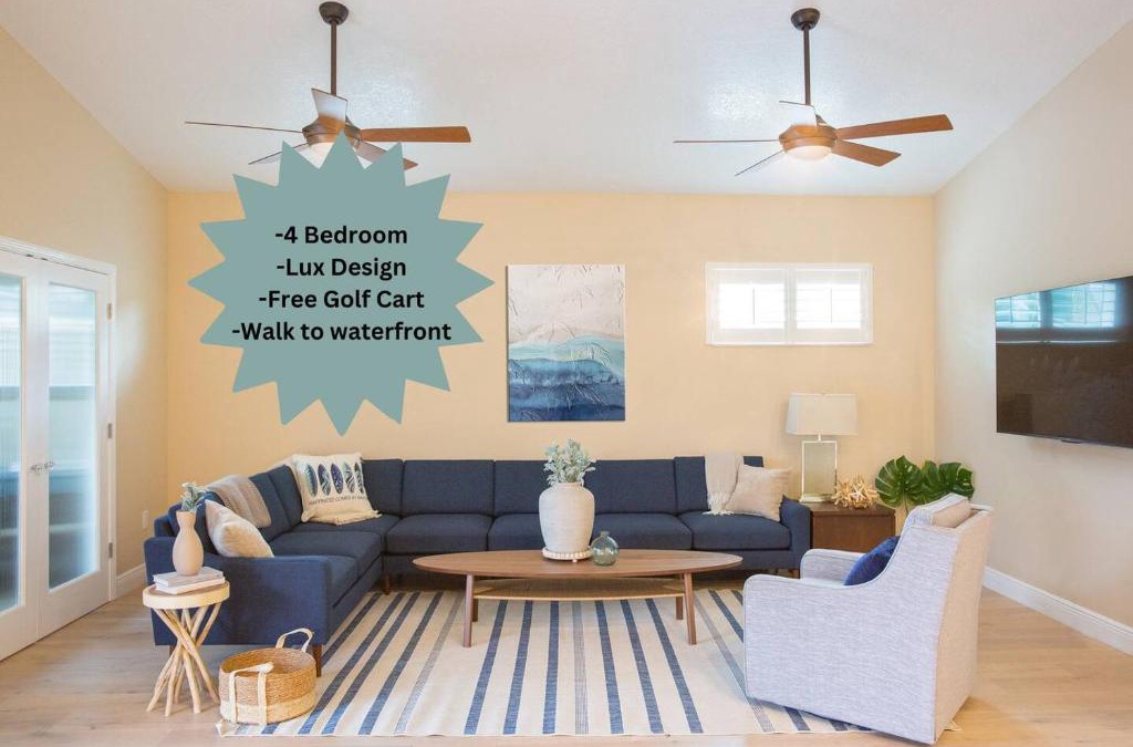 Ozona House | Spacious 4br3ba Near Beach Free Golf Cart