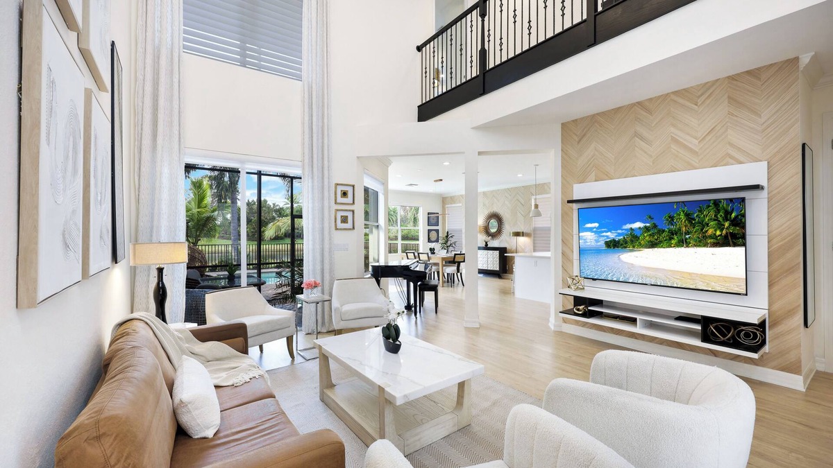 Botanica Lakes House | Spacious 5 BR/3 BA Family Home located in south Fort Myers, Pool & Lake Views