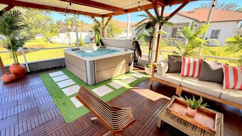 Sabal Harbour Villa | Spacious 5BR Private Home, Private Pool & Salt Water Spa, Minutes from Beaches