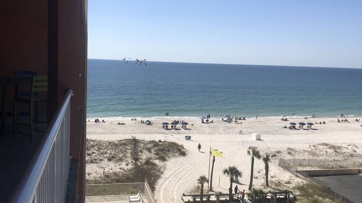 Gulf Shores Condo | Spacious 6th Floor Condo, Large Balcony, Spectacular Gulf View