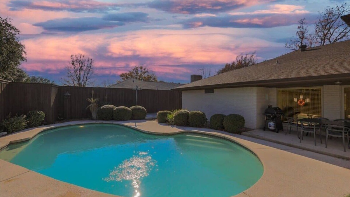 Plano House | Spacious and Modern Home with Private Pool