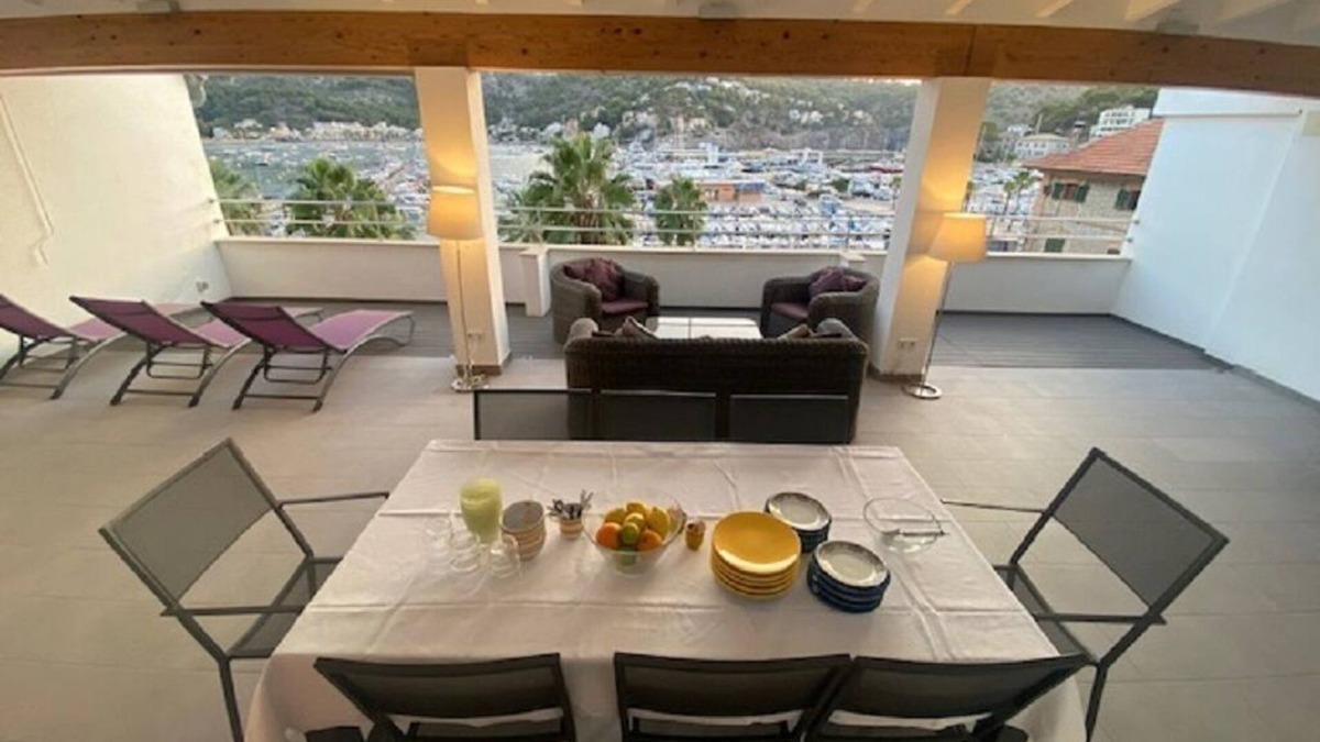 Puerto de Soller Apartment | Spacious apartment with large terrace and summer kitchen