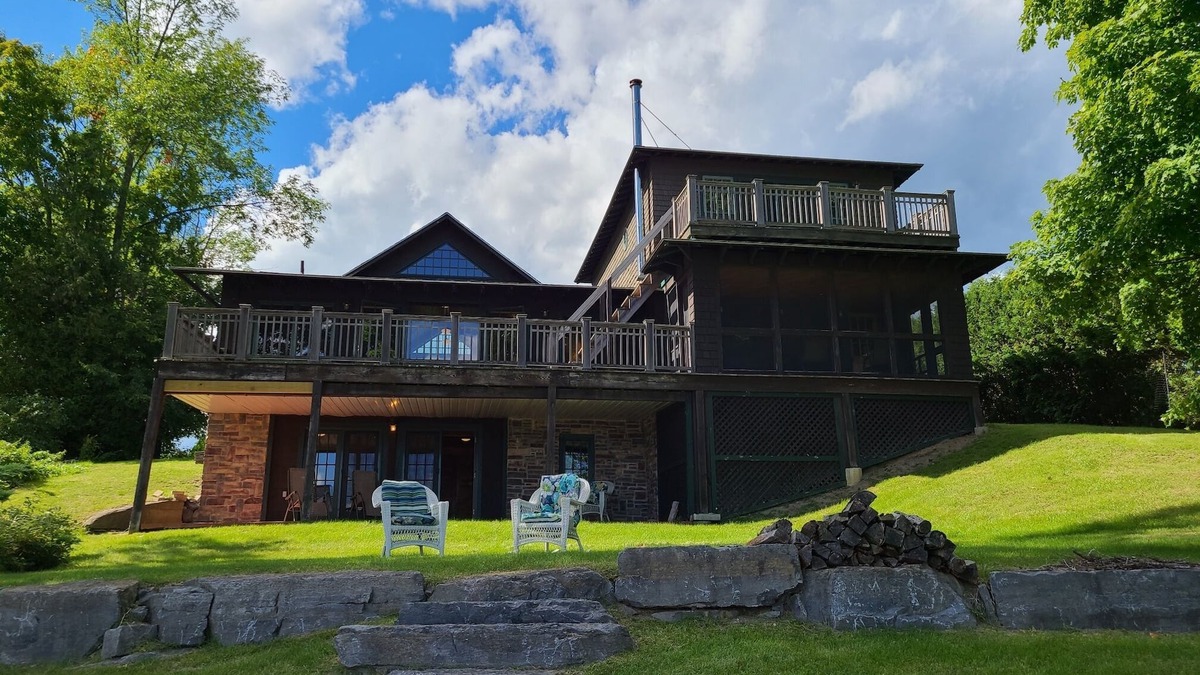 Willsboro House | Spacious Beachfront Lakehouse with Breathtaking View