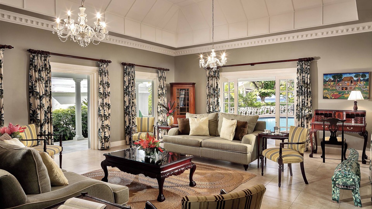 Montego Bay Apartment | Spacious Bedroom Located in Founders Cove Separate Living room