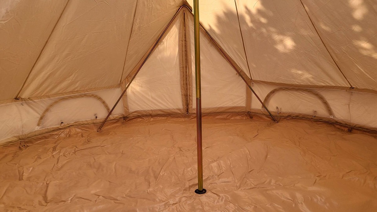 Chambers House | Spacious Canvas Glamping Bell Tent