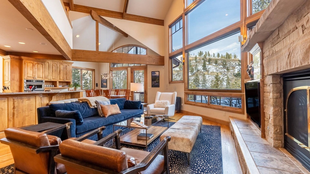 Elk Run House | Spacious Decks with Private Hot Tub Near Nordic Center and Golf Course!