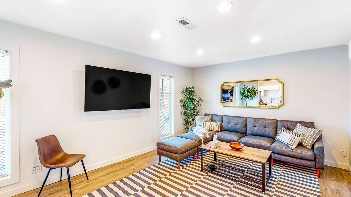 Elkhart House | Spacious gem with ample outdoor space, deck, & AC - quick drive to Notre Dame