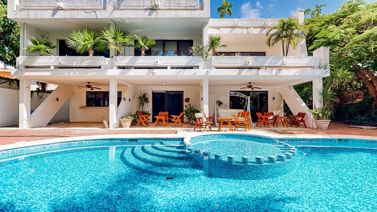 Punta Cancun House | Spacious group getaway with private pool, patio, outdoor areas, & AC
