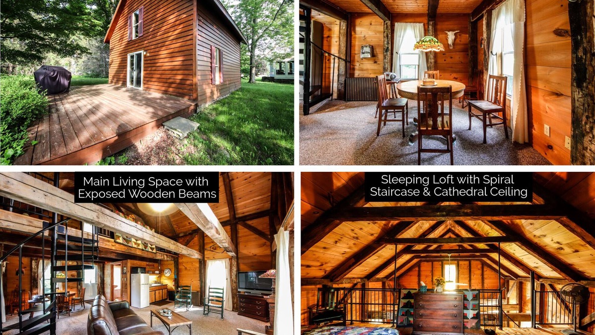 Colliersville Cabin | Spacious Historic Cabin