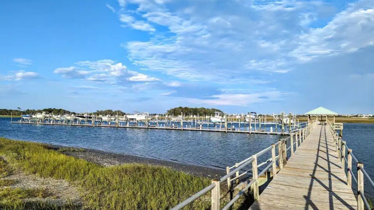 Wilmington House | Spacious home, 24' boat slip, waterfront communityn