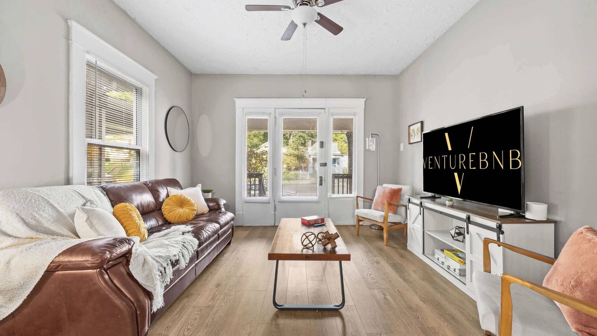 Saint Joseph House | Spacious Home for Groups w BBQ, Firepit & Backyard
