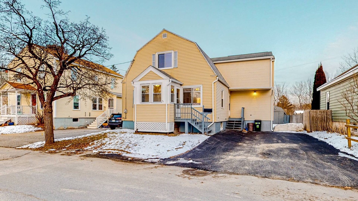 Lewiston House | Spacious home in a central location with a firepit, enclosed yard, and W/D