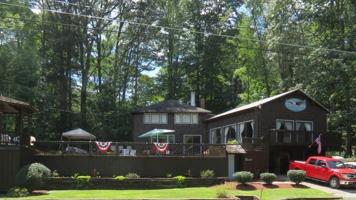 Gaines House | Spacious home on pristine Pine Creek! Great for family get togethers!