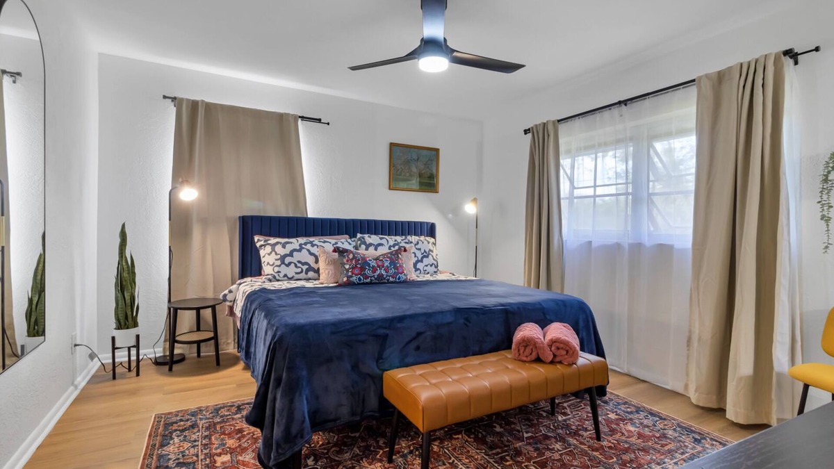 Sanford House | Spacious Home - Quiet, yet close to everything! Fully fenced in and pet friendly