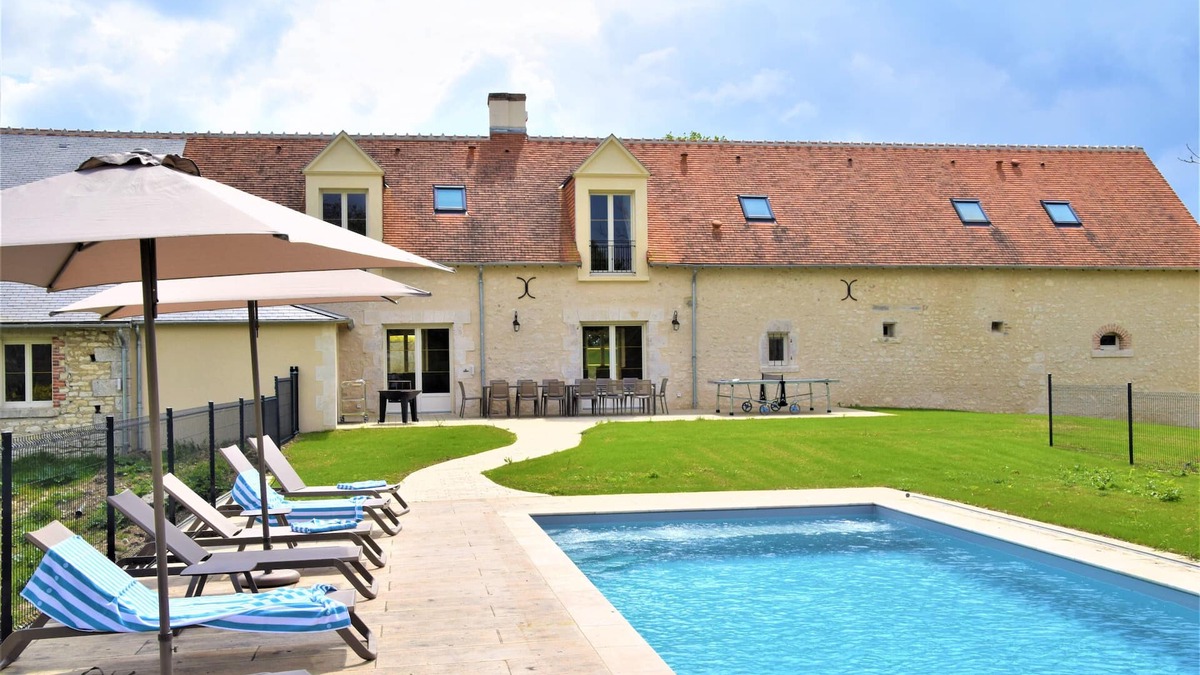 Chemery House | Spacious house, private pool, 10 to 19 p.