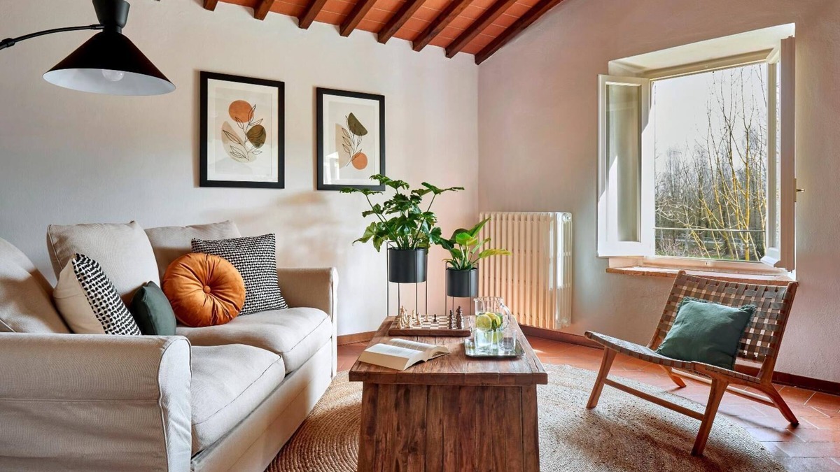San Piero a Sieve Apartment | Spacious 2BR/1BA Farmstay Suite with Kitchen