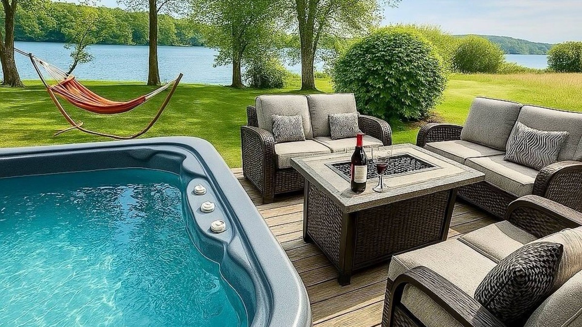 East Haddam House | Spacious Lakefront Home|Bikes|Hot Tub| Kayak|Group