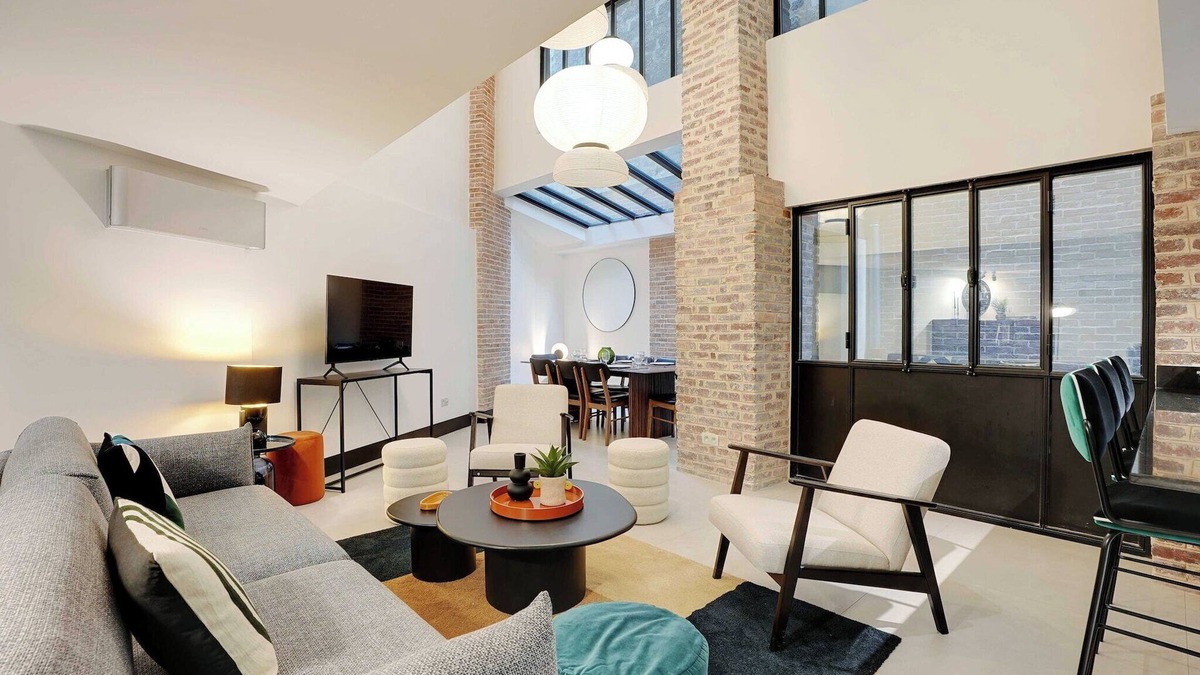 Montmartre Apartment | Spacious loft - 4BR/7P - Montmartre - SacrÃ©-Coeur