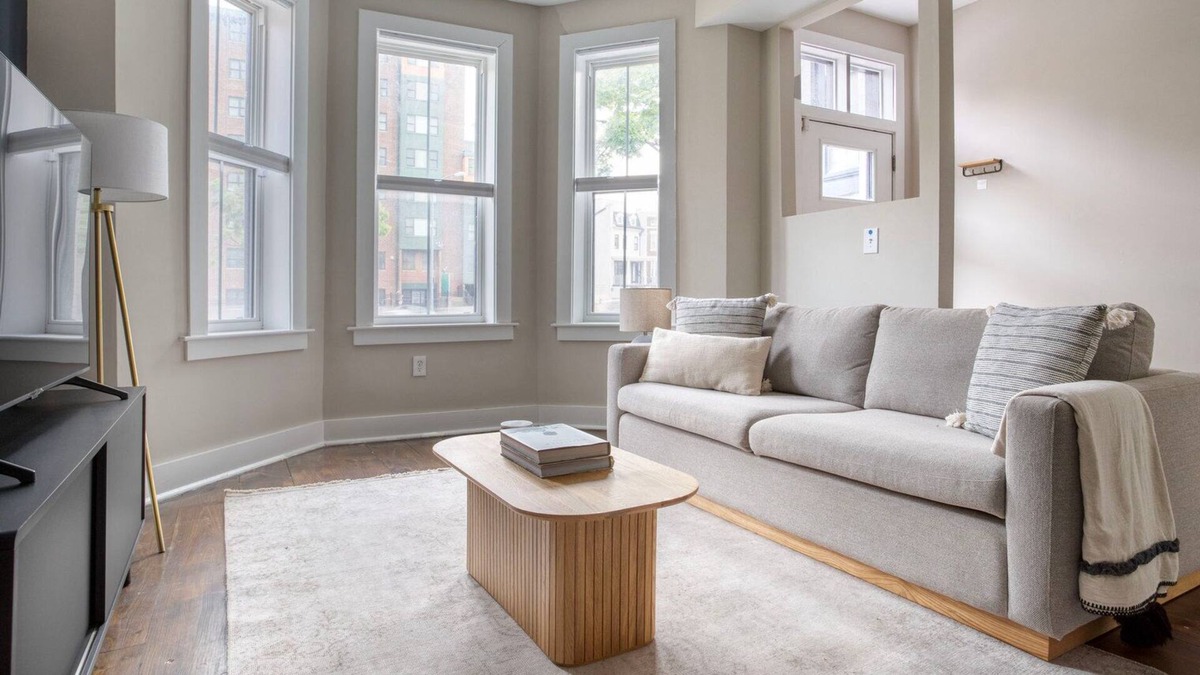 Truxton Circle House | Spacious NoMa 4BR w/ W/D & Backyard, nr Shops & Dining, by Blueground