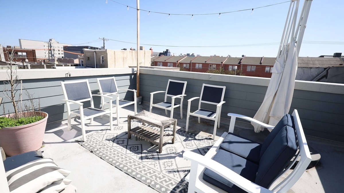 Norris Square House | Spacious Oasis - Parking, Private Patio & Roofdeck
