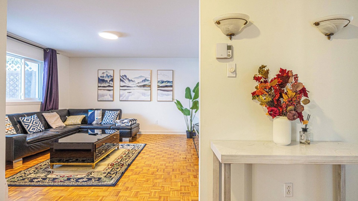 Brossard Apartment | Spacious & Quiet 3 BDR Apt/15 mins to DT &Parking