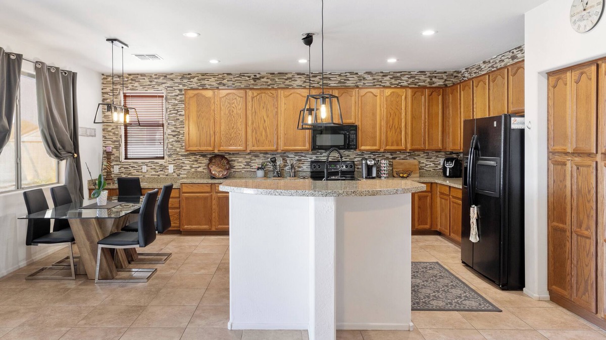 Laveen Village House | Spacious Resort-Style Retreat: Pool ~ Scenic Views