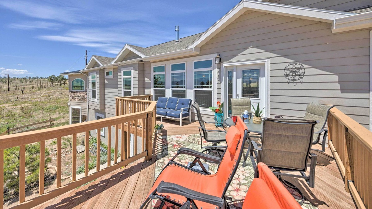 Colorado Springs House | Spacious Retreat with Hot Tub & Mountain Views!
