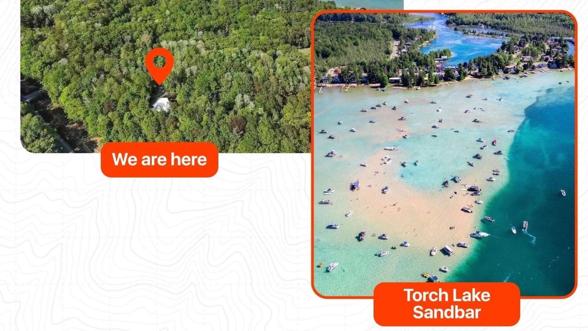Rapid City Cabin | Spacious Retreat near Torch Lake Sandbar