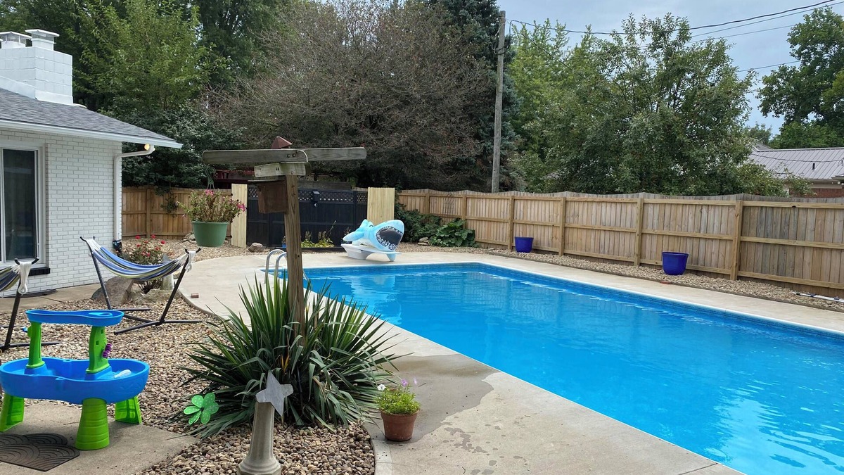 Frankfort House | Spacious Retreat: Sleeps 16 with pool, hot tub, Game Room, and Fitness Room