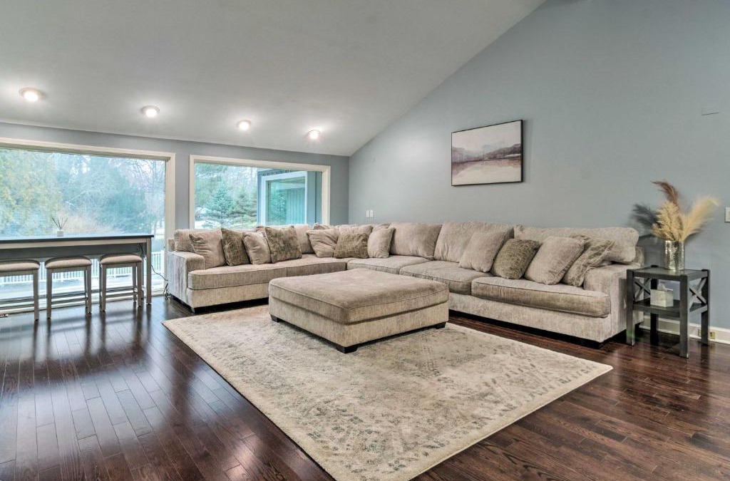 Rochester House | Spacious Rochester Home with Heated Pool and Hot Tub!