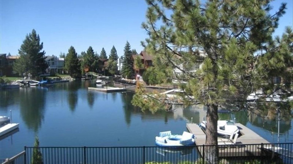 Tahoe Keys House | Spacious Tahoe Keys Waterfront Home with 3 Boat Dock, Hot Tub and Amazing View