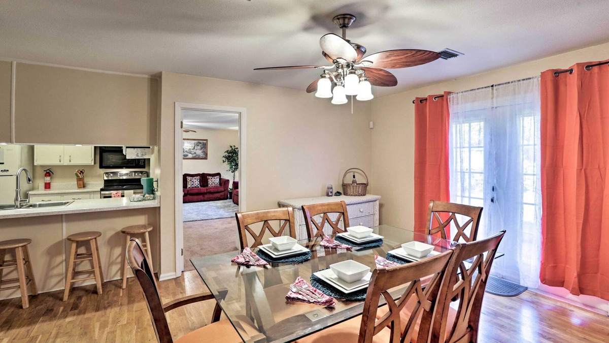 Tallahassee House | Spacious Tranquil and Cozy 4BDR HOME - FSU, TCC, FAMU