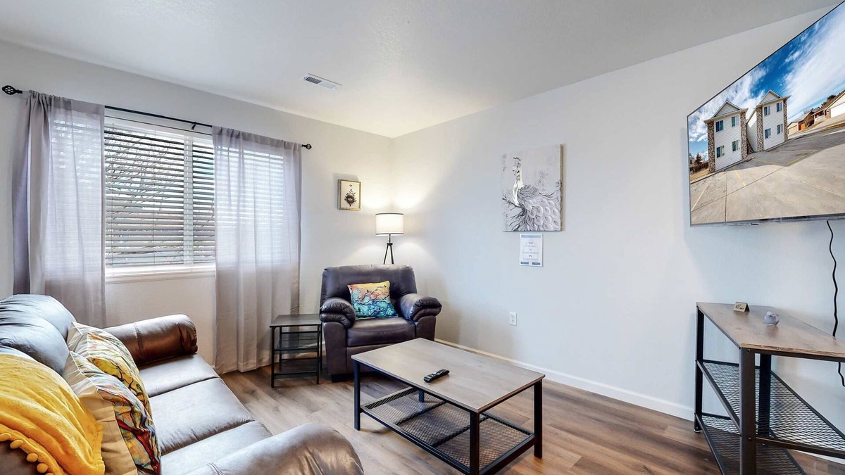 Brighton Apartment | Spacious Two-Bed Updated Near DIA easy Denver Access