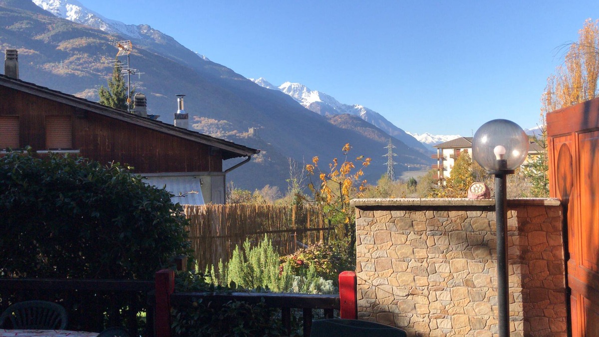 Saint-Vincent Apartment | Spacious two-room apartment with garden and parking space