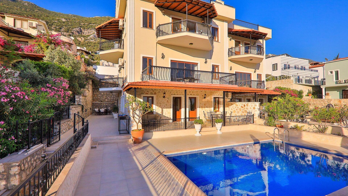 Kalkan Villa | Spacious Villa With Private Pool And Panoramic Views Of The Bay And Its Islands