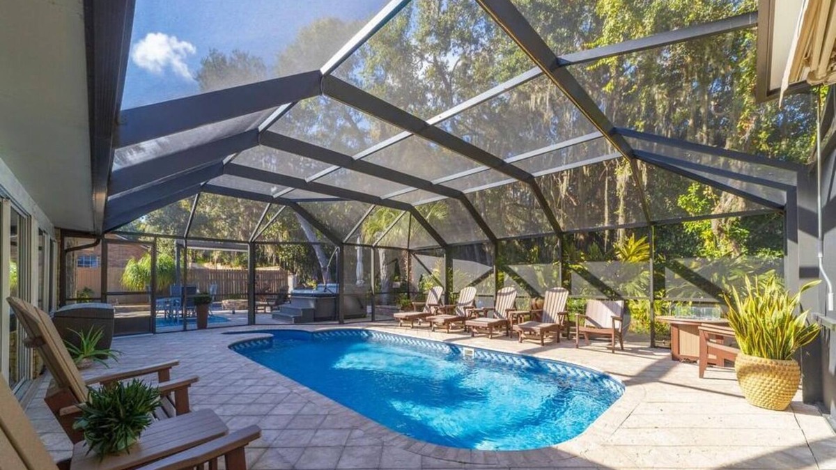 St. Augustine House | Sparkling pool and rejuvenating spa!
