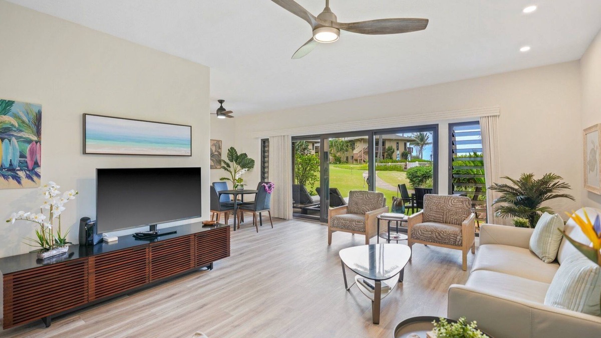Lihue Condo | SPEACIAL! Garden Breeze Retreat – Newly Renovated & New to Our Management