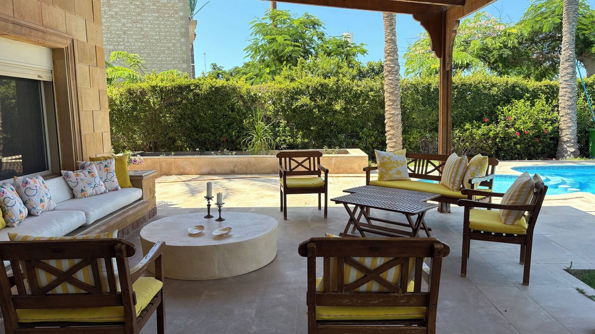 Marina El Alamein Villa | Specious Northern Coast Twin Villa – 6BR, Pool & Water Views, Peaceful escape.