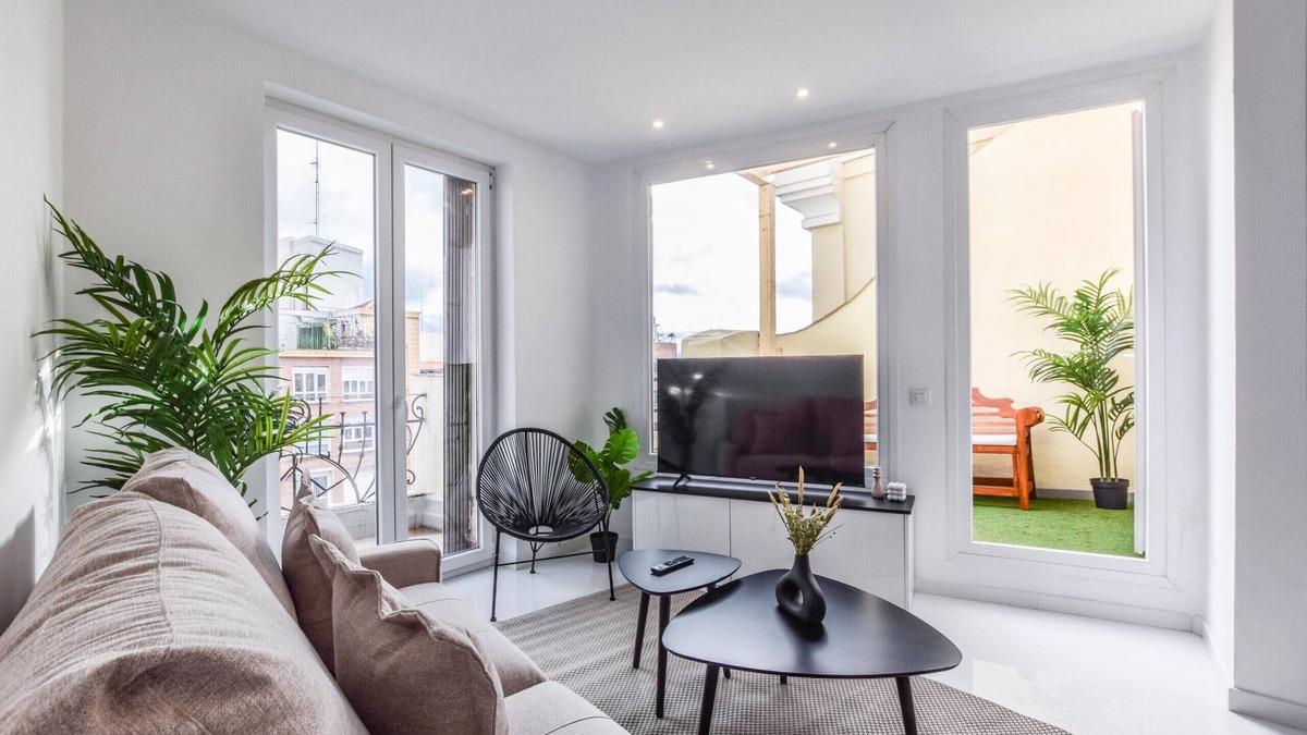 Las Acacias Apartment | Spectacular design apartment with terrace Gl6D