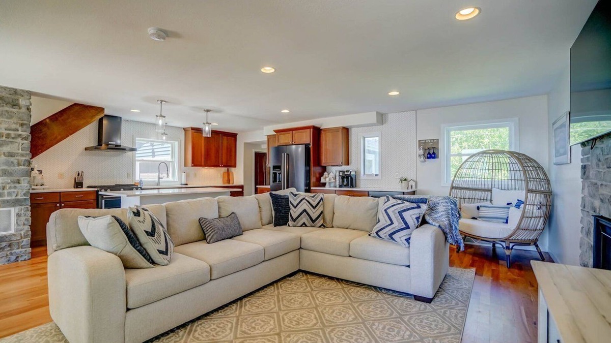 Edgerton House | Spectacular Lakefront Home w/Sandy Beaches, Pier and Firepit