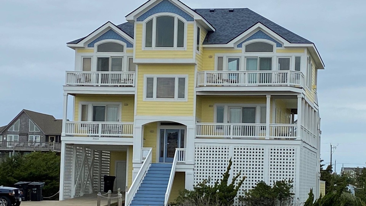Salvo House | Spectacular OCEAN and SOUND VIEW ,Elevator, Private Pool, Hot Tub, Lux Retreat