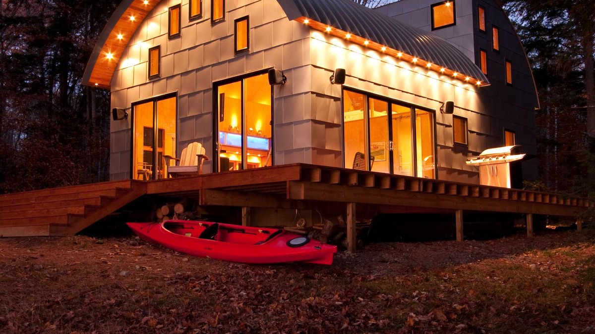 Nobleboro House | Spectacular Private Damariscotta Lake House-Featured in Down East Magazine