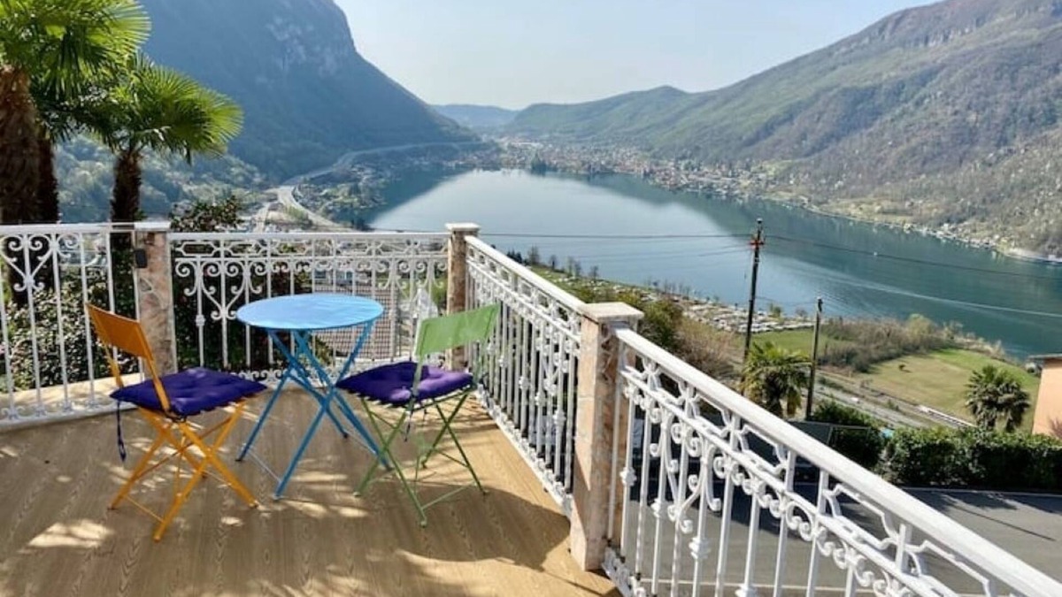 Rovio Apartment | Spectacular view on lake Lugano-one-room apartment
