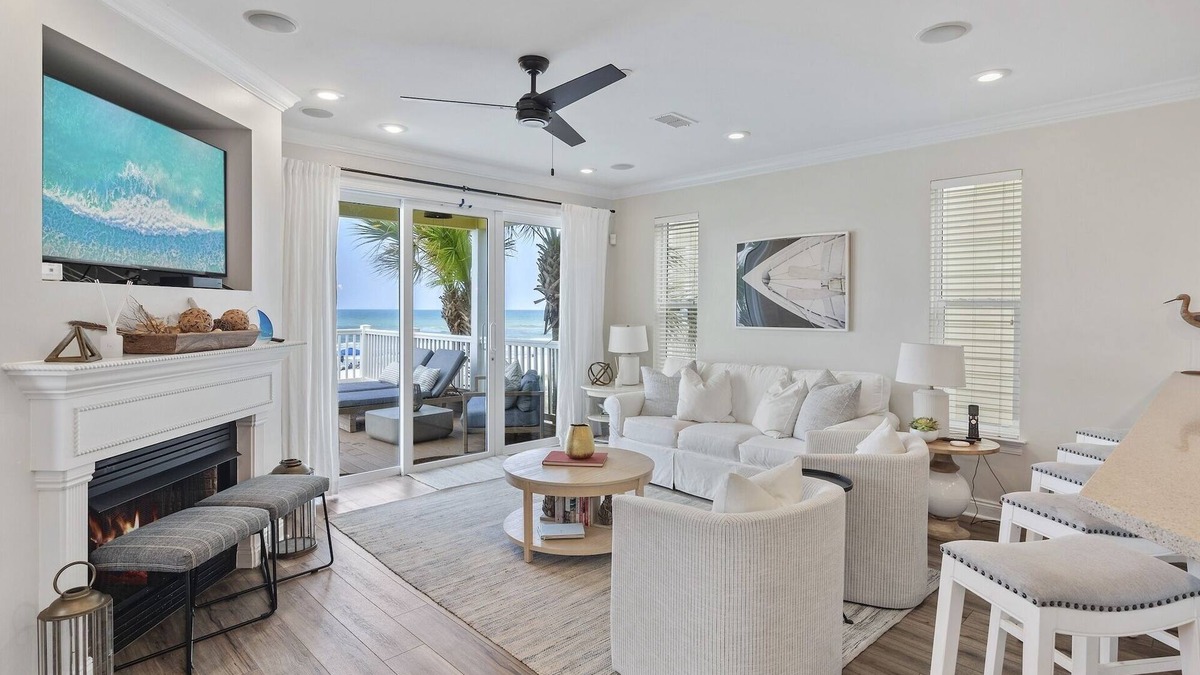 Laguna Beach Estates House | Spend Fall with us by the Beach! Gulf-Front Views! Private Pool! 4 Adult Bikes!