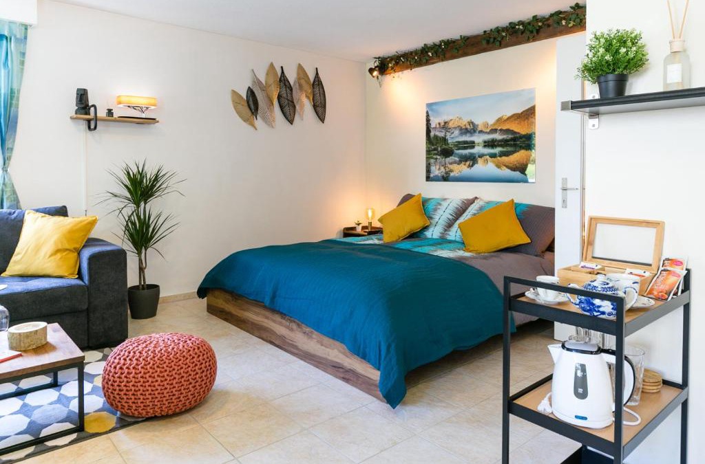 Engelberg Apartment | Spirit Apartments - Studio 1 - Küche - Parkplatz