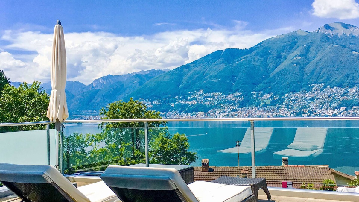 Magadino Apartment | Splendid Maggiore View by Interhome